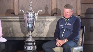 Reigning champ Paul Broadhurst speaks at media day in Rochester for 2019 KitchenAid Senior PGA Champ [upl. by Dollar]