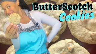 How to Bake Butterscotch Cookies  Butterscotch Cookies Recipe  Homemade Butterscotch Cookies [upl. by Euqinamod317]