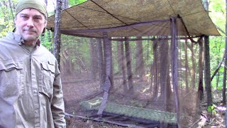 Bugnet Tarp House And Cheap Amazon Cot Advice [upl. by Roos]