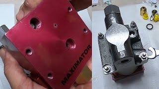 FIX HYDRAULIC PUMP AIR DRIVE MO22 [upl. by Jerusalem]