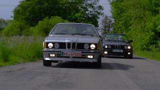 BMW E24 635csi vsBMW E30 320i Cabrio [upl. by Yrret856]