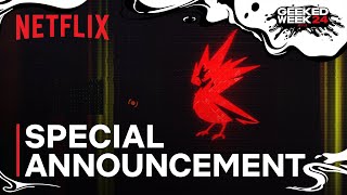 Netflix x CDPR x Cyberpunk  Special Announcement  Netflix [upl. by Yragerg620]