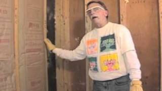 Right Vs Wrong Installing Insulation Batts In Exterior Walls  Part One [upl. by Assele]