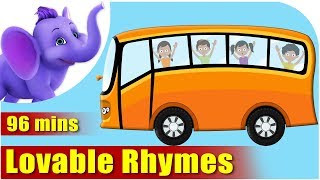 Wheels On The Bus and other Nursery Rhymes  90 minutes Compilation By Appuseries [upl. by Ameg79]