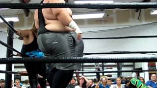 1200 Pound Splash Brutally Massive Pro Wrestlers [upl. by Desirea372]