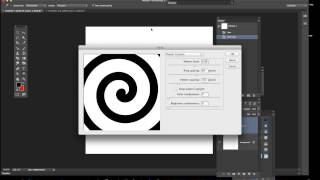 Photoshop CC  Create spiral howto tutorial [upl. by Connor]