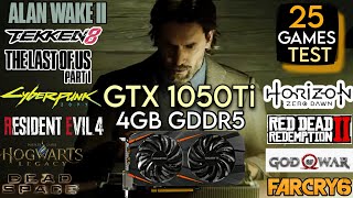 GTX 1050 Ti In Early 2024  Test In 25 Games  Native  Fsr 2  FSR3 Frame Generation Mod [upl. by Salsbury]