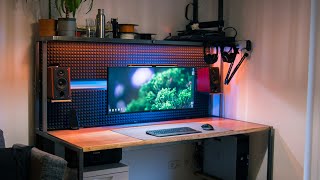 How to Install LED Strip Lights in Your Desk [upl. by Nyliahs]