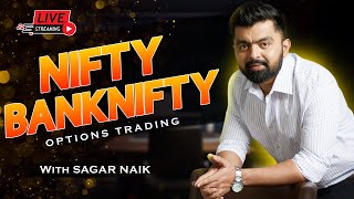 Live trading Banknifty nifty Options   Nifty Prediction live  Wealth Secret [upl. by Yun645]