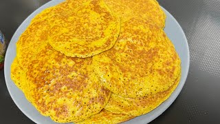 CHEBAB Arabic Pancake Recipe Video 333rd Emirati Breakfast YazusCrazycuisine [upl. by Matthiew]