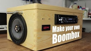 Make your own Boombox [upl. by Slosberg427]