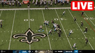 NFL LIVE🔴 Carolina Panthers vs New Orleans Saints  Week 1 NFL Full Game  8th September 2024 NFL 25 [upl. by Foscalina440]