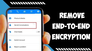 How To Recover End To End Encrypted Chats In Messenger [upl. by Crifasi]