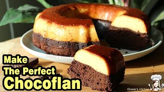 How to Make the Perfect Chocoflan or Impossible Cake Step by Step Easy Way [upl. by Scevour]