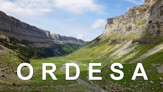 Paragliding around Ordesa National Park Pyrenees [upl. by Gnehc975]