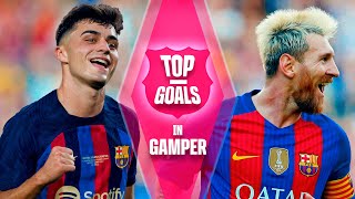 🔥⚽ TOP GOALS IN GAMPER TROPHY  FC Barcelona 🔵🔴 [upl. by Okiman]