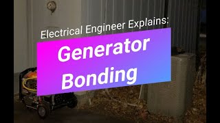 Electrical Engineer Explains  Generator NeutralGround Bonding [upl. by Latsirc194]