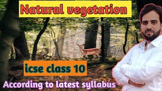 Natural vegetation icse class 10 geography ll natural vegetation icse geography one shot ll [upl. by Sigfrid436]