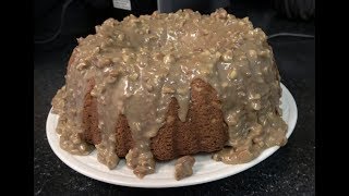 PECAN PRALINE CAKE RECIPE  HOLIDAY RECIPES  SOUTHERN SMOKE BOSS [upl. by Josi541]