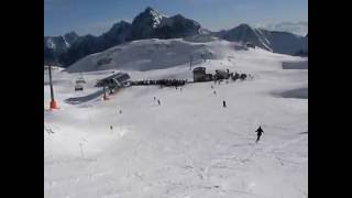 Zugspitze Abfahrt SonnAlpin  Weißes Tal [upl. by Elke856]