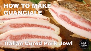 How to make ITALIAN GUANCIALE at home  DRY AGING Authentically amp Easy [upl. by Encratia]