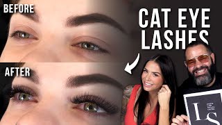 How to Create the PERFECT Cat Eye Classic Set  STEP BY STEP  The BEST Tutorial Eyelash Extensions [upl. by Yi]