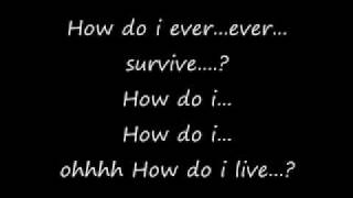 how do i live lyrics by Leann Rimes [upl. by Acinimod]