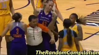 Brittney Griner And Cappie Pondexter Get Ejected For Altercation [upl. by Eissed603]