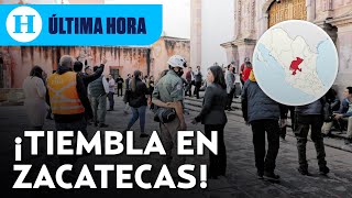 últimahora Se registra inusual sismo en Zacatecas te contamos los detalles [upl. by Sanburn]