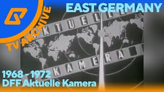 TV Archive  East Germany DFF Aktuelle Kamera  1968 [upl. by Ally867]