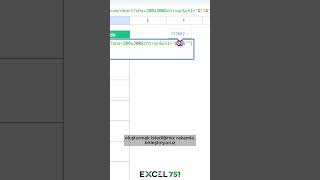 Sheets  Karekod QR Kod Ekleme Formülü  EXCEL 751 excel751 [upl. by Biel]