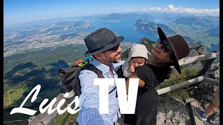 Luis TV EP7 Switzerland Adventure Kriens Pilatus Luzern Kapellbrücke [upl. by Nnylecyoj]