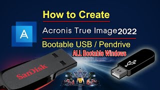 How to create bootable USB Acronis True image 2022 Azhar Softwaer 786 [upl. by Ginnie298]