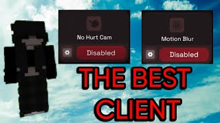 The BEST Minecraft Bedrock MCPE PvP Client 120 NoHurtcam Motion Blur Keystrokes 2024 [upl. by Nnylarej750]