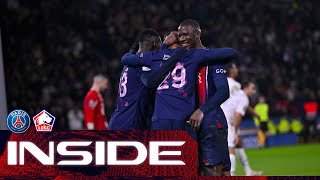 🎥 𝙄𝙉𝙎𝙄𝘿𝙀 🆚 Lille 31  PSGLOSC ⚽️ [upl. by Bellina455]