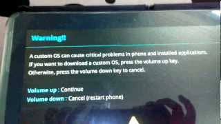 HD Download Mode Samsung Galaxy Note 2 N8000 Part 12 [upl. by Nojed]