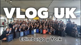 vlog uk edimburgo y york con el colegio 🙌✈️💐 [upl. by Lairret]