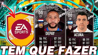 FIFA 23  ✔️ FAÇA AGORA DME DA POLÔNIA  NOVO DME SHOWDOWN DEPAY E ACUÑA  LINKER [upl. by Ramona]