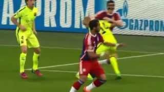 Benatia goal vs Barcelona 10 12052015 [upl. by Tiloine604]