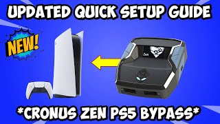 Cronus Zen PS5 Quick Setup Guide for Beginners  Cronus Zen PS5 Bypass Updated [upl. by Costin977]