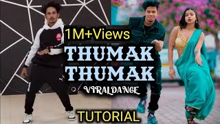 Thumak Thumak Dance Tutorial l GULABI SARARA l Harsh Dance Tutorial [upl. by Sungam]