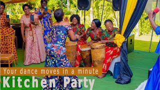 Your dance moves in a minute  Zambian Kitchen Party matrons [upl. by Coppins]