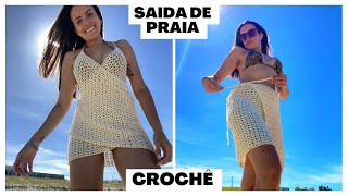 VESTIDO DE CROCHÊ MODA VERÃOcom Paty Crochê Oficialparte1 [upl. by Imaon]