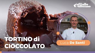 TORTINO DI CIOCCOLATO dal cuore FONDENTE SUPER MORBIDO E FACILE 🍫👨‍🍳😋 [upl. by Anuahsar]