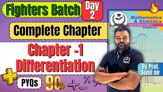 Complete Chapter 1 Differentiation Class 12th Maths2 fightersbatch newindianera [upl. by Buff]