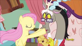 Discord and Fluttershy moment full scene [upl. by Eendys]