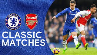 Chelsea 31 Arsenal  Hazard Wonder Goal Strengthens Title Race  Classic Highlights [upl. by Isador782]