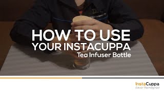 How To Use Your InstaCuppa Tea Infuser Bottle [upl. by Kcirdef]