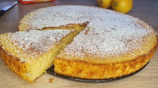 GÂTEAU AU CITRON 🍋 FACILE À PRÉPARER EN QUELQUES MINUTES SEULEMENT [upl. by Frierson]