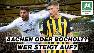 Alemannia Aachen oder Bocholt wer steigt auf Regionalliga West Aufstiegsprognose [upl. by Mendy415]